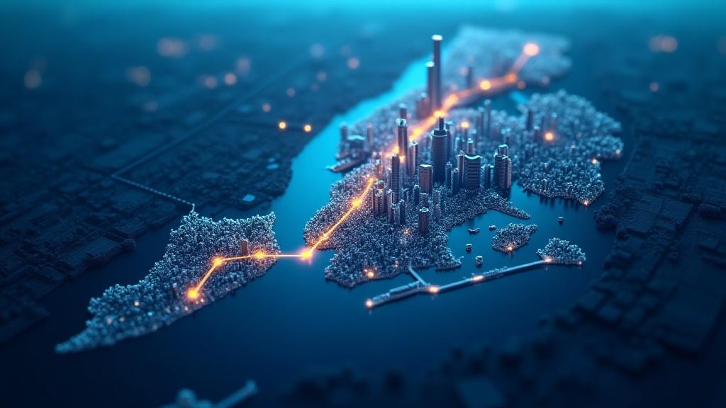 NYC delivery network visualization